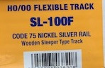 Peco 100f wooden sleeper - wooden,