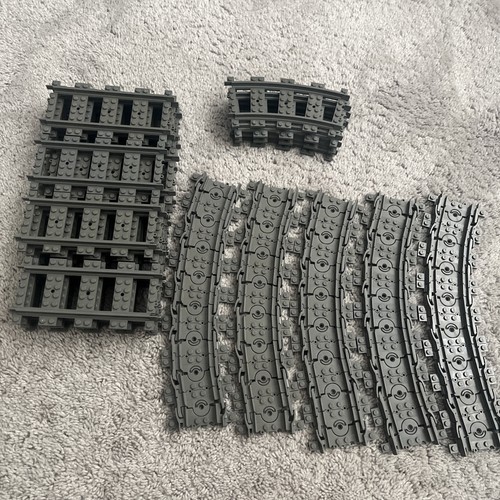 Lego train track - track, curves