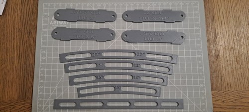 Gauge full set track - 00/h0,